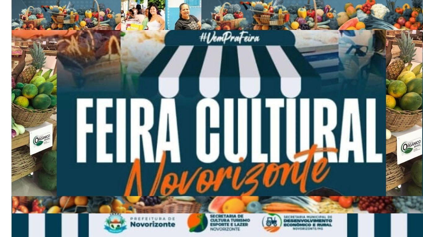Feira Cultural Noturna de Novorizonte! Venha conhecer nossa Cultura e saborear nossas delícias