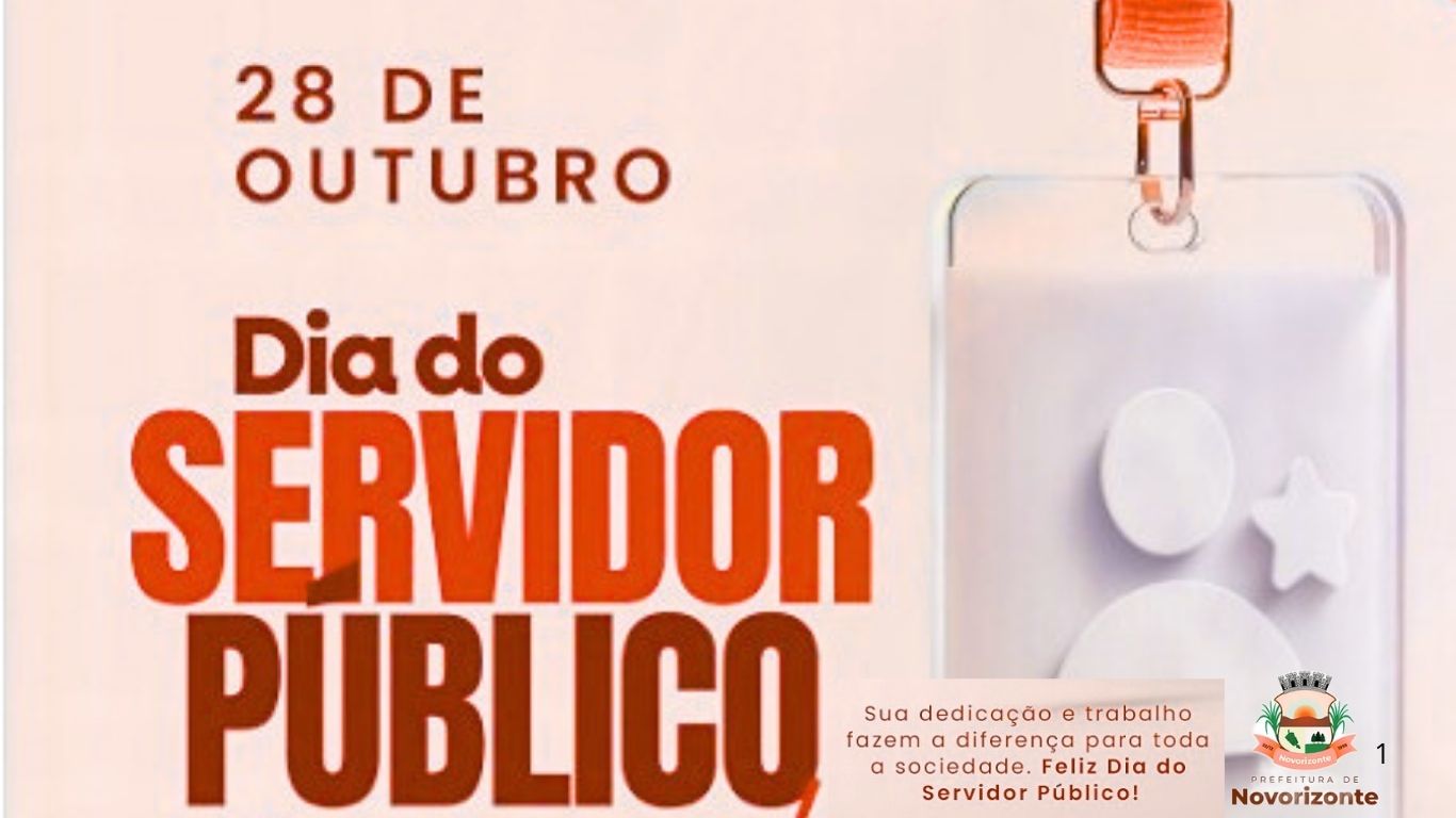 Parabéns a todos os Servidores
