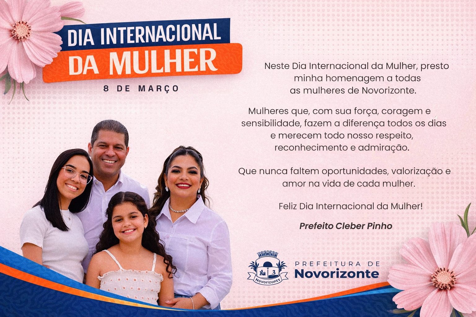 FELIZ DIA DA MULHER!