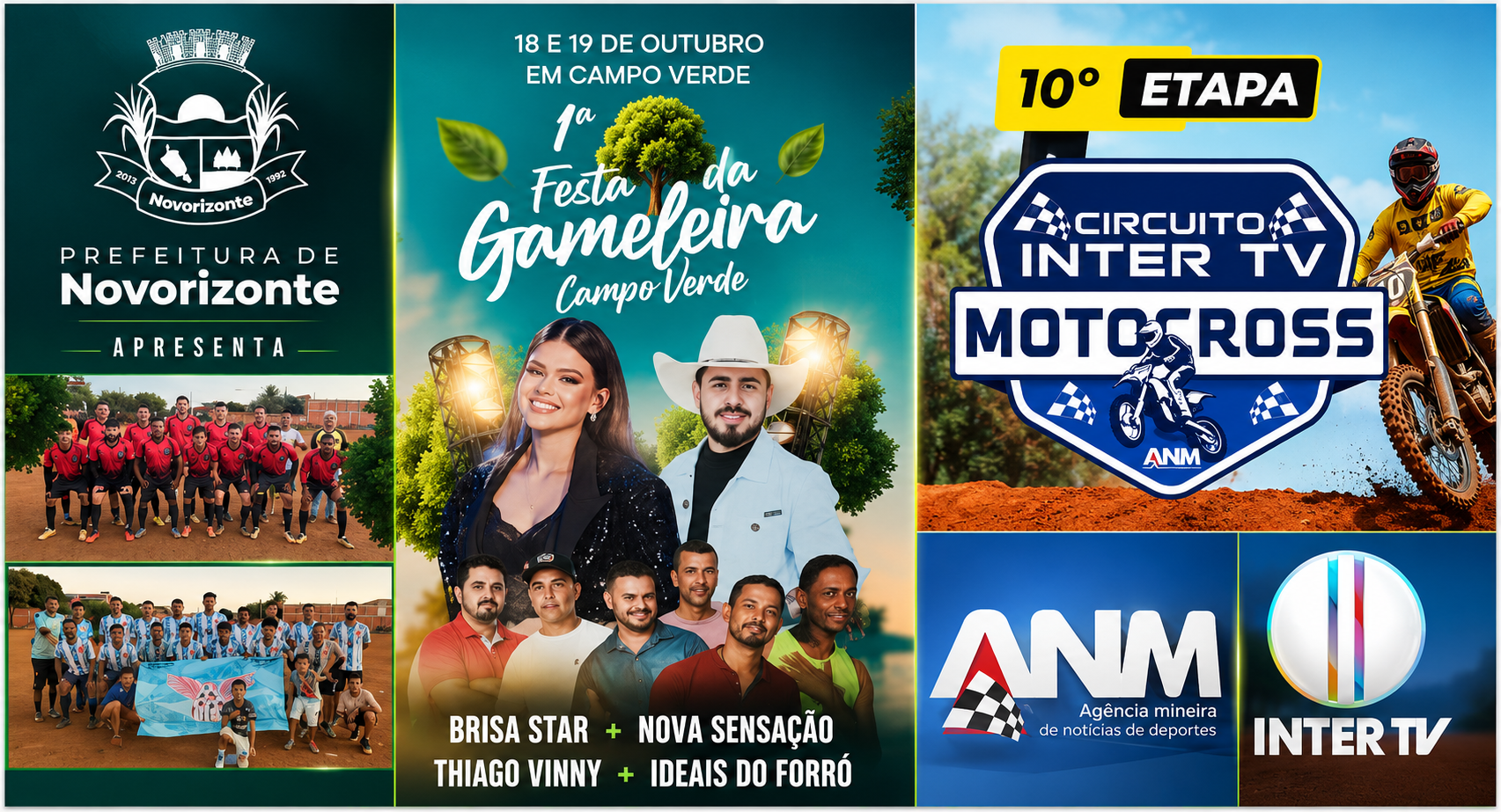 1ª Festa da Gameleira e Circuito INTER TV de Motocross...