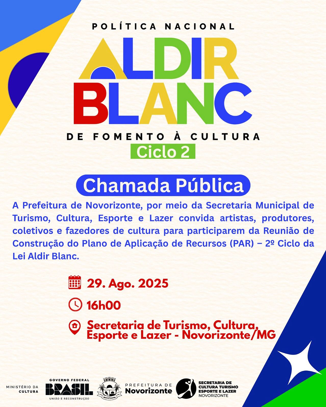 LEI ALDIR BLANC 2025