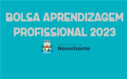  BA23 Bolsa Aprendizagem 2023