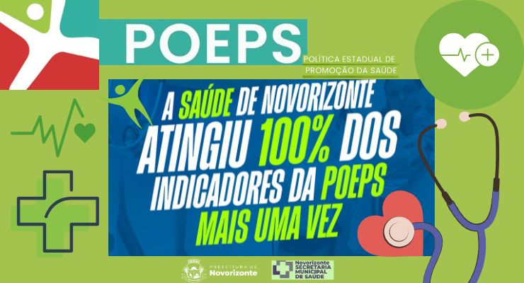 A Saúde de Novorizonte é destaque mais uma vez!