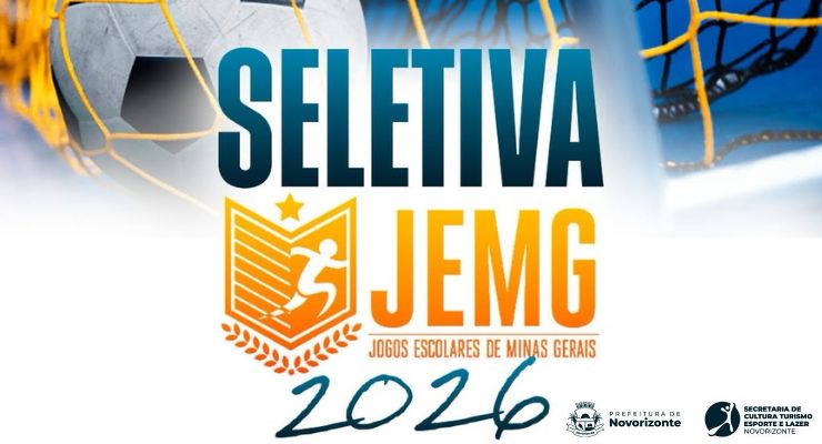 Prefeitura Municipal, e Secretaria Municipal de Esporte, realizaram seletiva JEMG 2026!