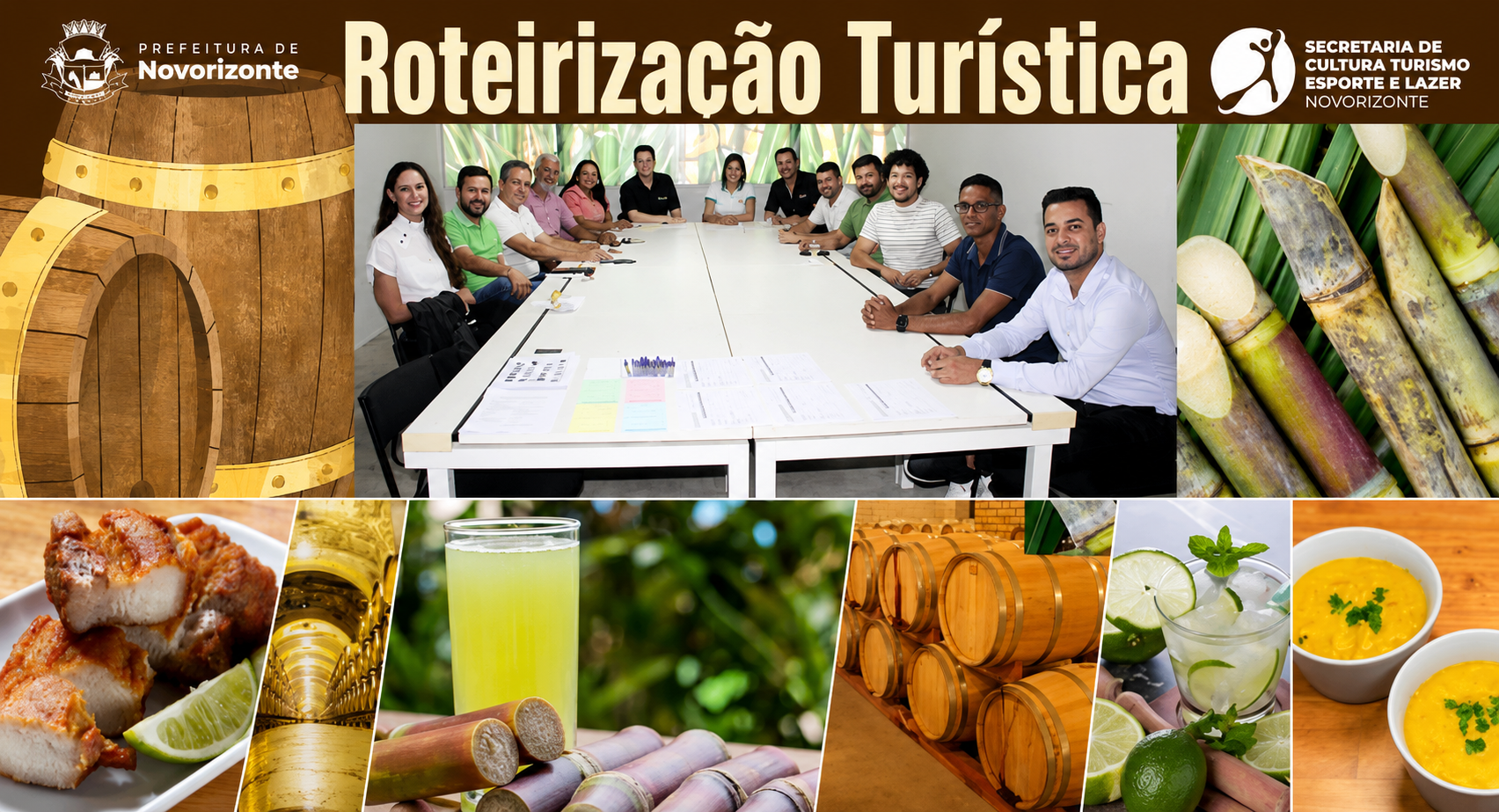 Valorizando nossa Cultura, destacando nossas riquezas e fortalecendo o Turismo de nossa região!