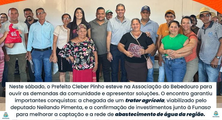 Ouvir para realizar: Novas Conquistas para a Comunidade do Bebedouro