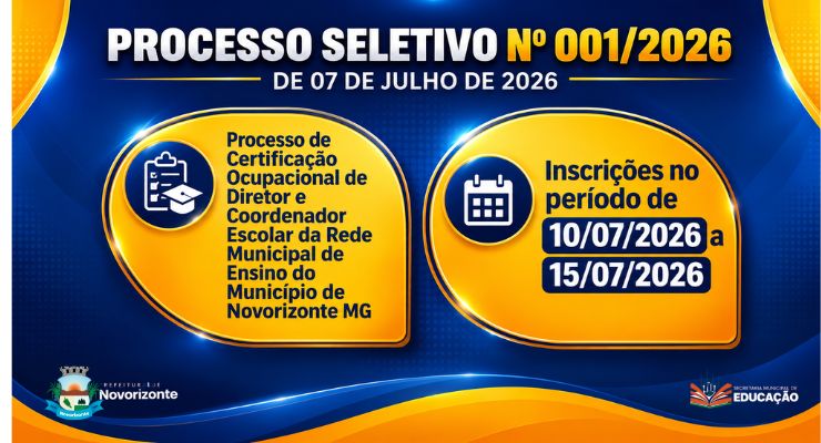 Processo de Certificação Ocupacional para Diretor e Coordenador Escolar da Rede Municipal de Ensino