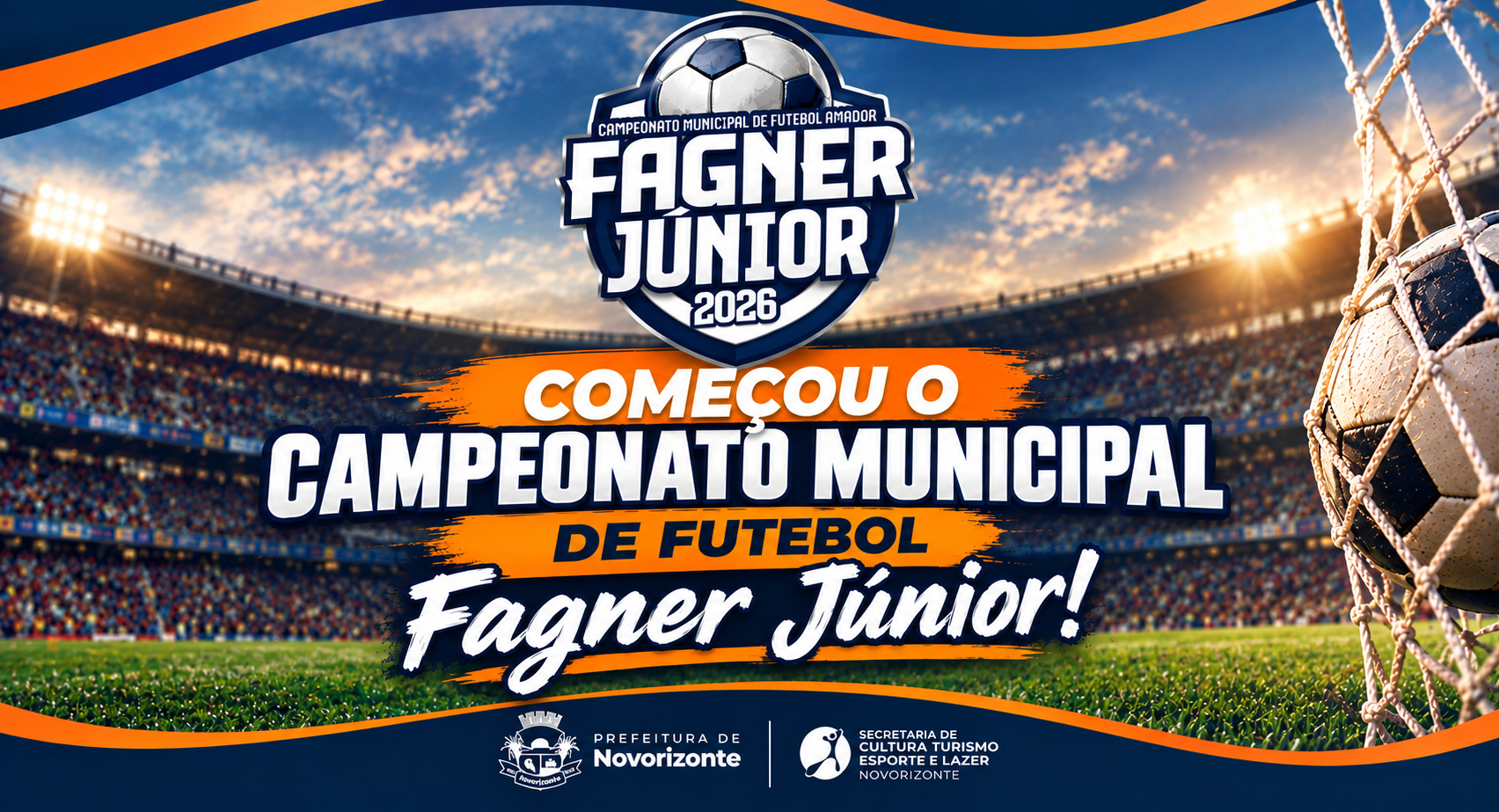 Foi dada a largada! A bola já está rolando no Campeonato Municipal 2026! Acompanhe!