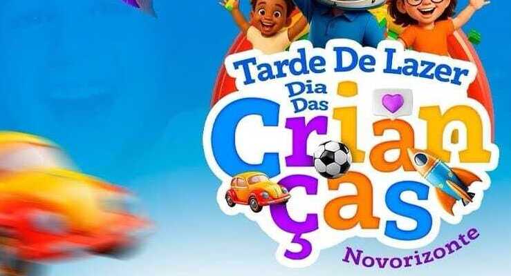 Prefeitura promove tarde especial para as crianças - domingo (12/10)